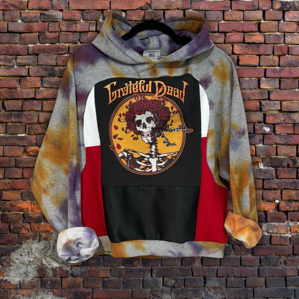 1-of-1 Recycled Grateful Dead Hoodie